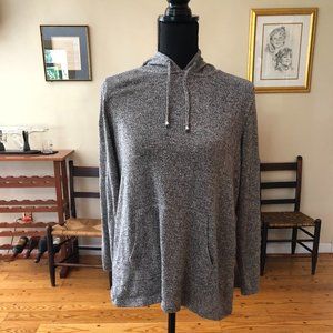 Christopher & Banks hooded sweater size MP